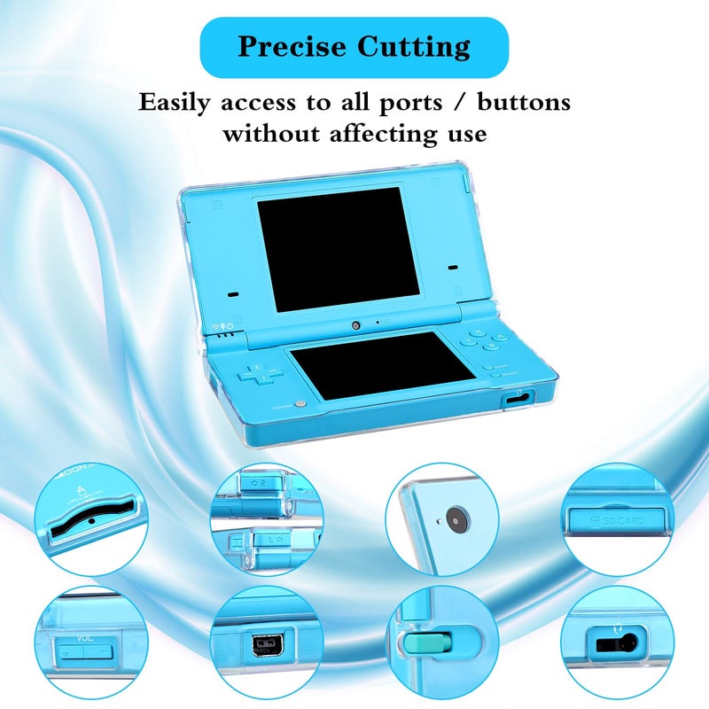 OSTENT Hard Crystal Case Clear Skin Cover Shell for Nintendo DSi NDSi - Image 4